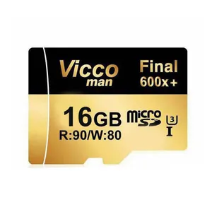 کارت حافظه microSDHC ویکو من مدل  Final 600x کلاس 10 استاندارد UHS-I U3 سرعت 90ps ظرفیت 16 گیگابایت 