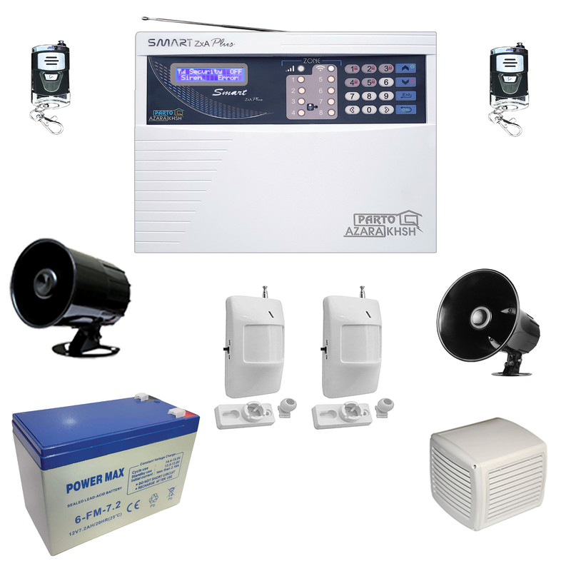 دزدگیر اماکن پرتوآذرخش مدل Smart ZXA Plus C دزدگیر اماکن پرتوآذرخش مدل Smart ZXA Plus C