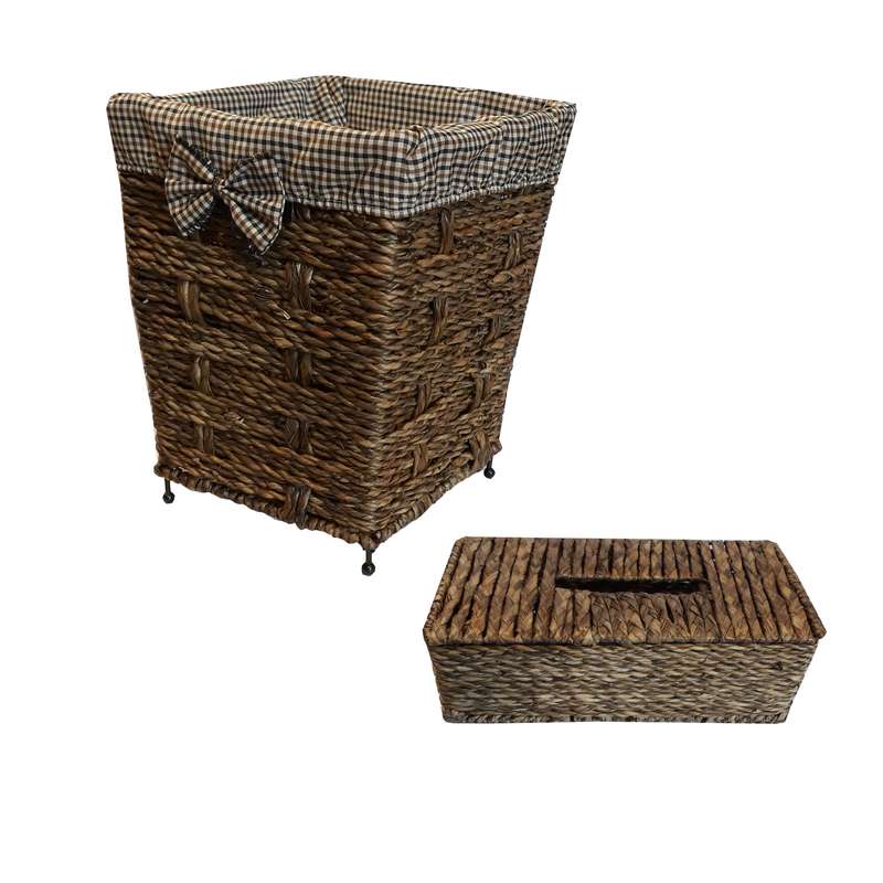 ست سطل و جای دستمال کاغذی کد 2540