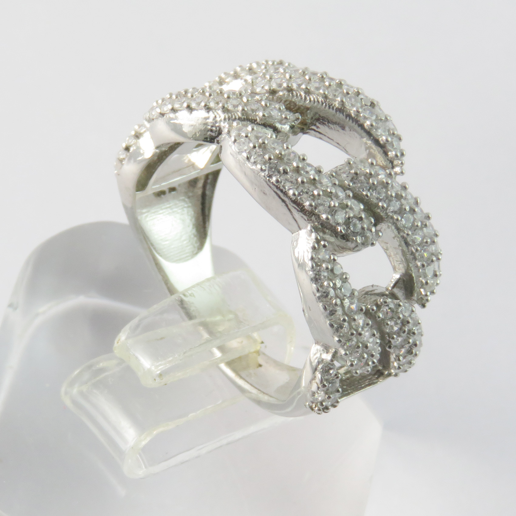 انگشتر نقره زنانه کد AS042