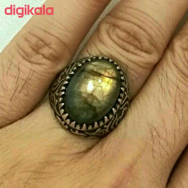انگشتر نقره مردانه کد 366351 main 1 2