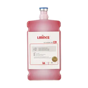 جوهر قرمز مخزن لیمی مدل Eco Solvent DX5/Eco Solvent DX7حجم 1000میلی لیتر