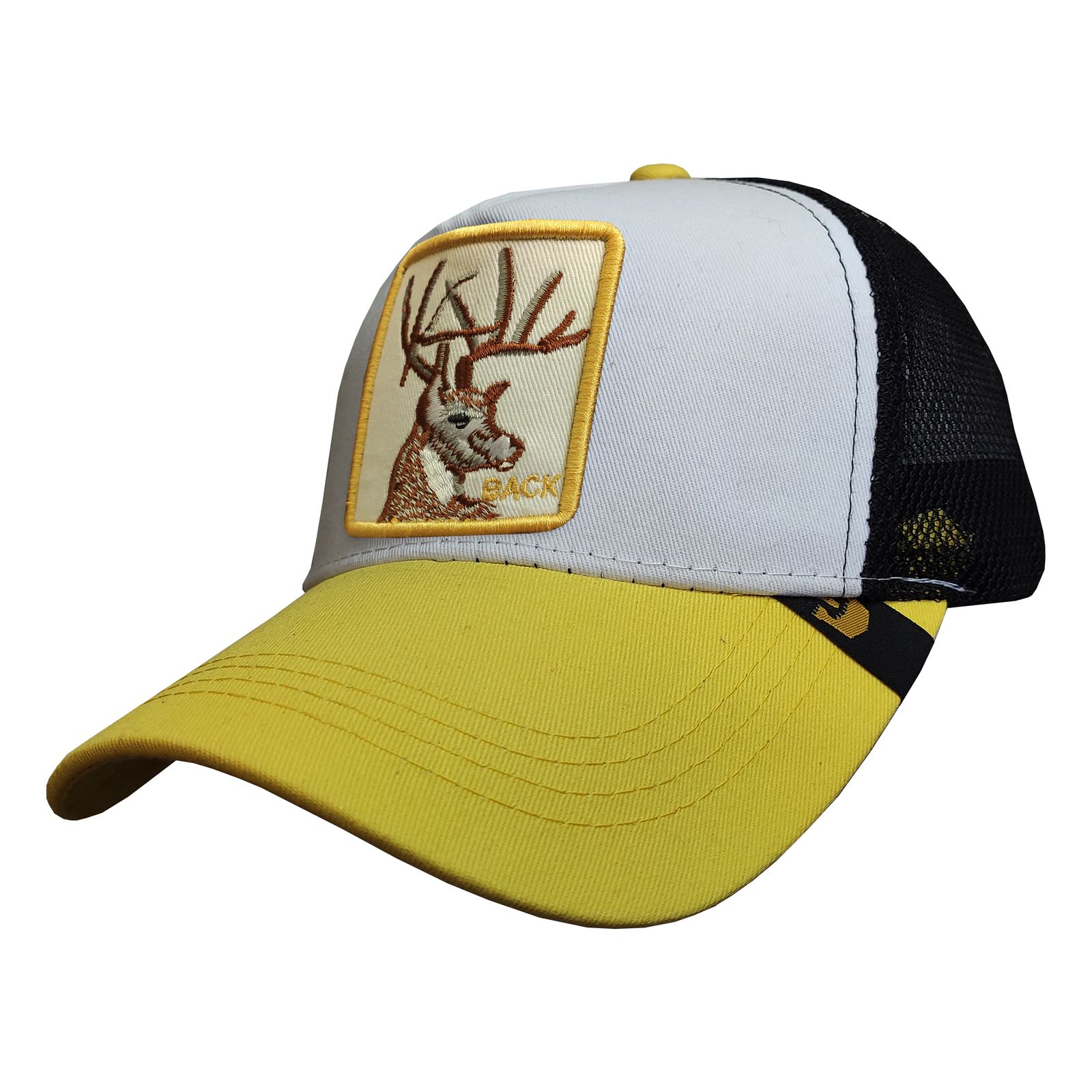  کلاه کپ پسرانه طرح گوزن کد PT-30429 رنگ زرد -  - 3