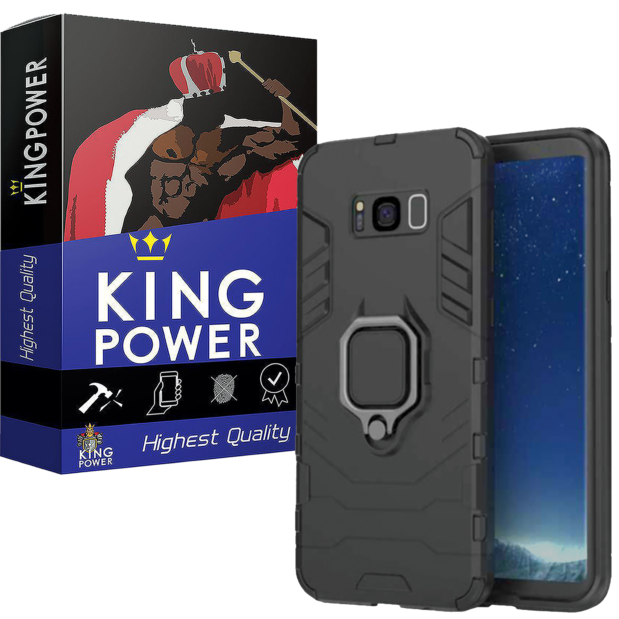 کاور کینگ پاور مدل ASH21 مناسب برای گوشی موبایل سامسونگ Galaxy S8 Plus