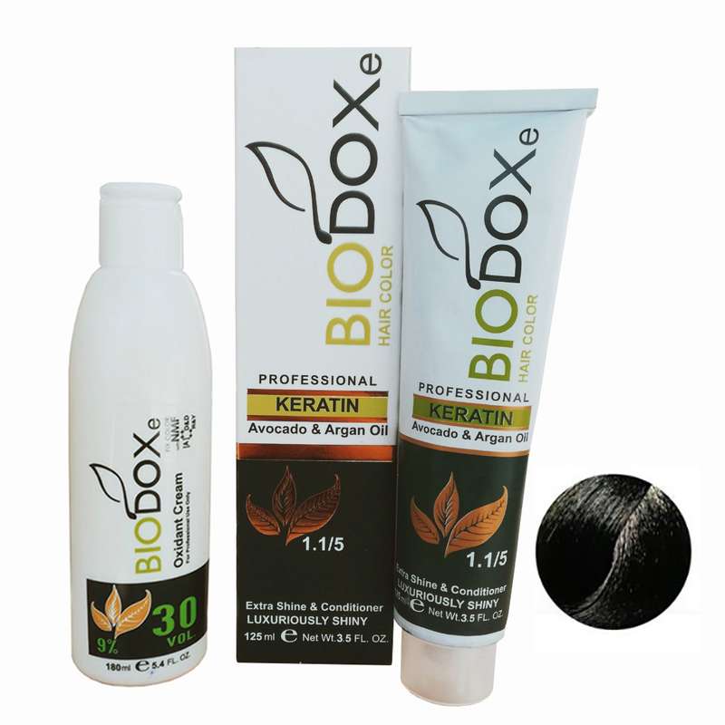 کیت رنگ مو بیوداکس شماره N3 حجم 125 میلی لیتر رنگ قهوه ای متوسط