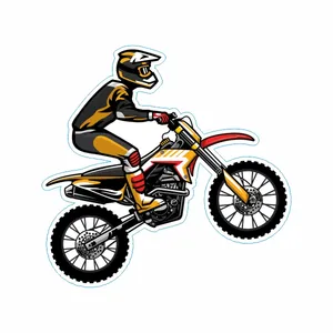 برچسب بدنه خودرو طرح MOTOR کد 02
