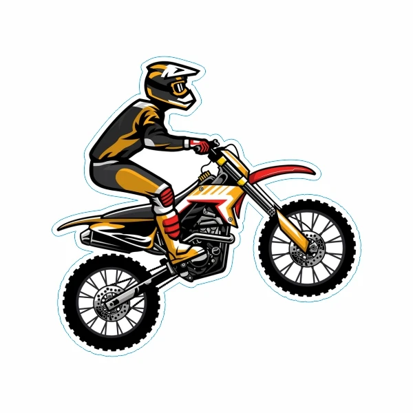 برچسب بدنه خودرو طرح MOTOR کد 02