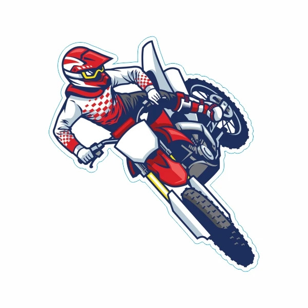برچسب بدنه خودرو طرح MOTOR کد 04