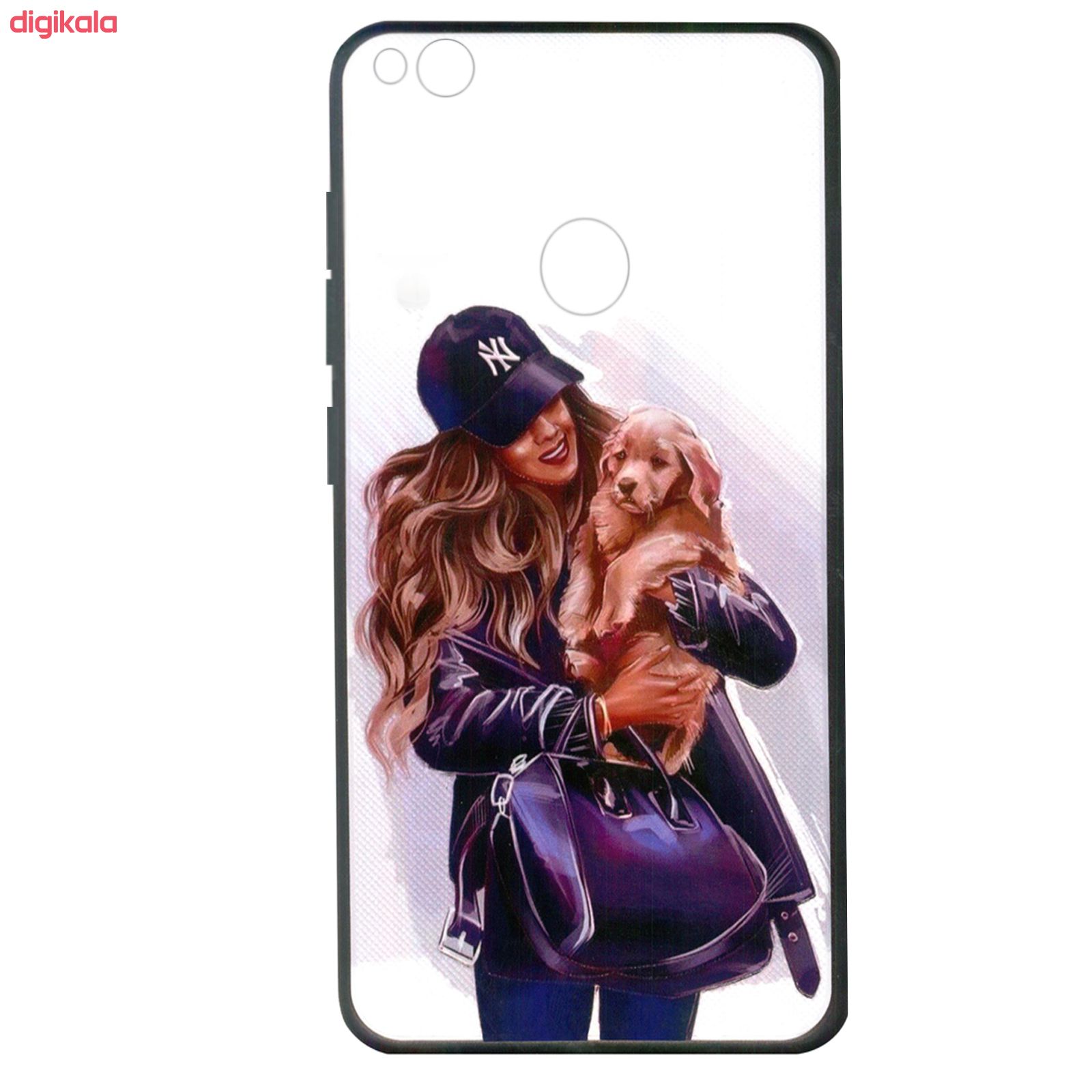 کاور طرح girl کد 4120 مناسب برای گوشی موبایل آنر 8 Lite main 1 1