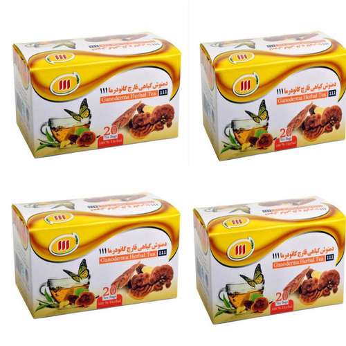دمنوش گیاهی قارچ گانودرما 111 بسته 4 عددی