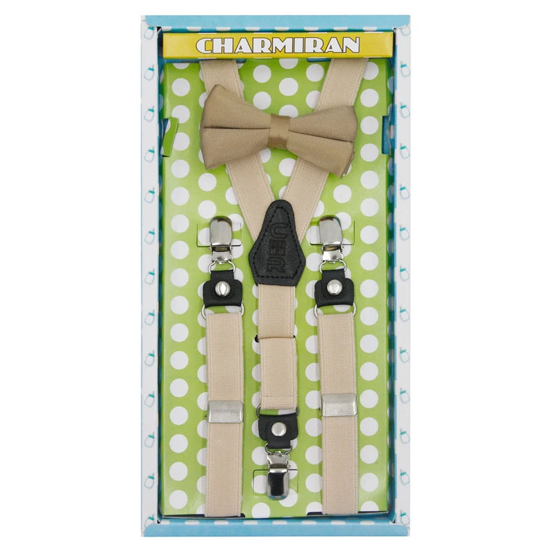 ست ساسبند و پاپیون پسرانه سی اچ آر کد K018CM