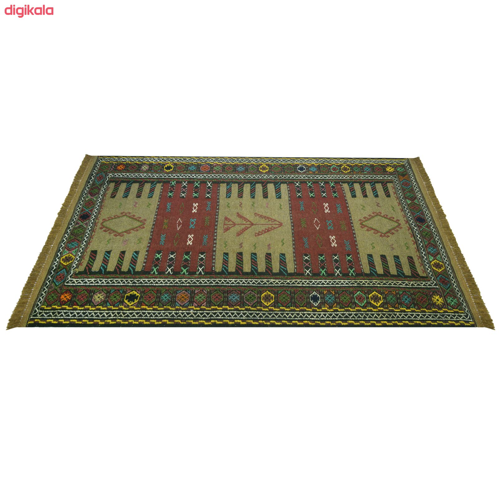 گلیم دستبافت دو متری کد 981239 main 1 1