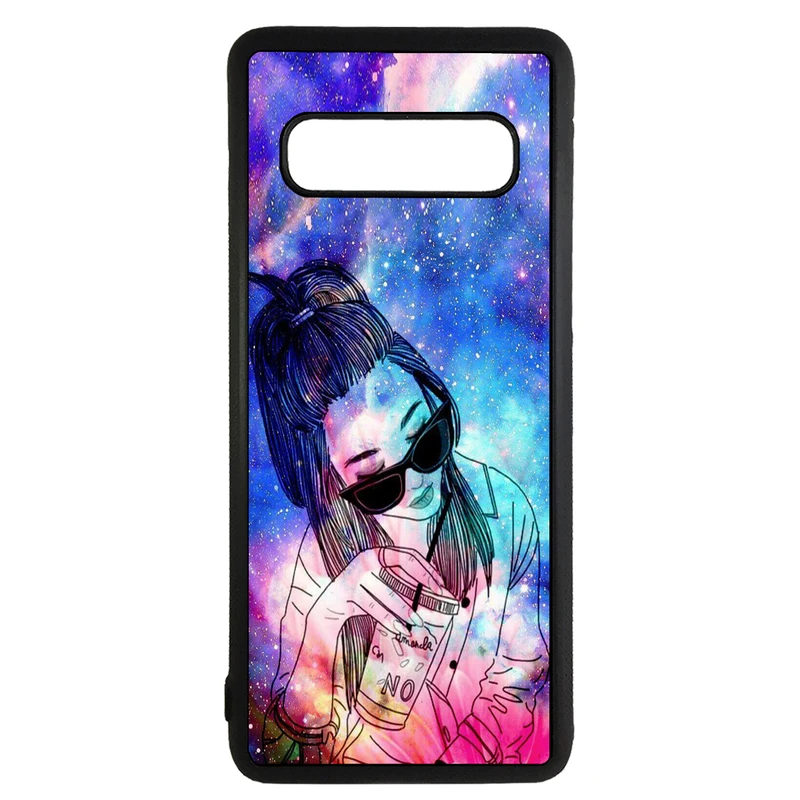 کاور طرح دختر کد 11050646 مناسب برای گوشی موبایل سامسونگ galaxy s10 plus