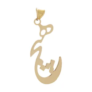 آویز گردنبند زنانه طرح هیچ کد E24