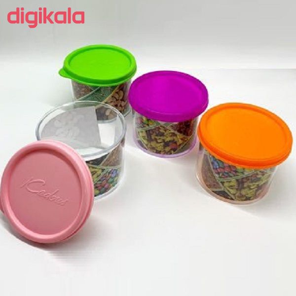 ظرف نگهدارنده مدل ZA64 مجموعه 4 عددی main 1 2