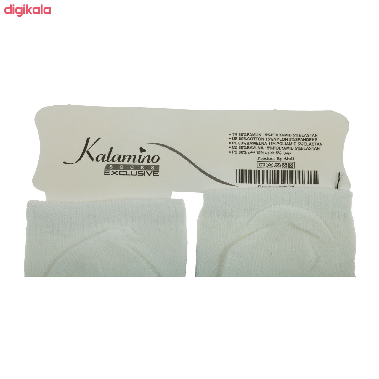 جوراب نوزاد کاتامینو طرح خرس سرخپوست main 1 2