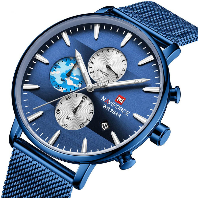 ساعت مچی عقربه ای مردانه نیوی فورس مدل NF9169M - SO-SO ساعت مچی عقربه ای مردانه نیوی فورس مدل NF9169M - SO-SO