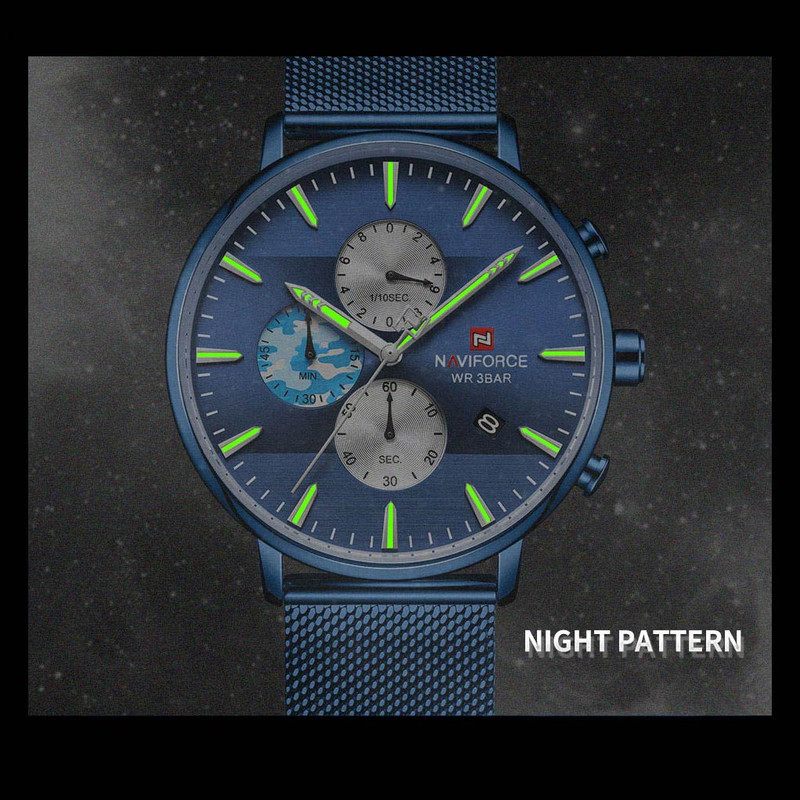 ساعت مچی عقربه ای مردانه نیوی فورس مدل NF9169M - SO-SO ساعت مچی عقربه ای مردانه نیوی فورس مدل NF9169M - SO-SO