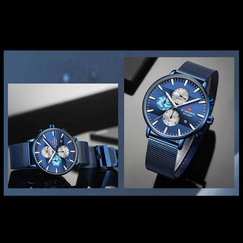 ساعت مچی عقربه ای مردانه نیوی فورس مدل NF9169M - SO-SO ساعت مچی عقربه ای مردانه نیوی فورس مدل NF9169M - SO-SO