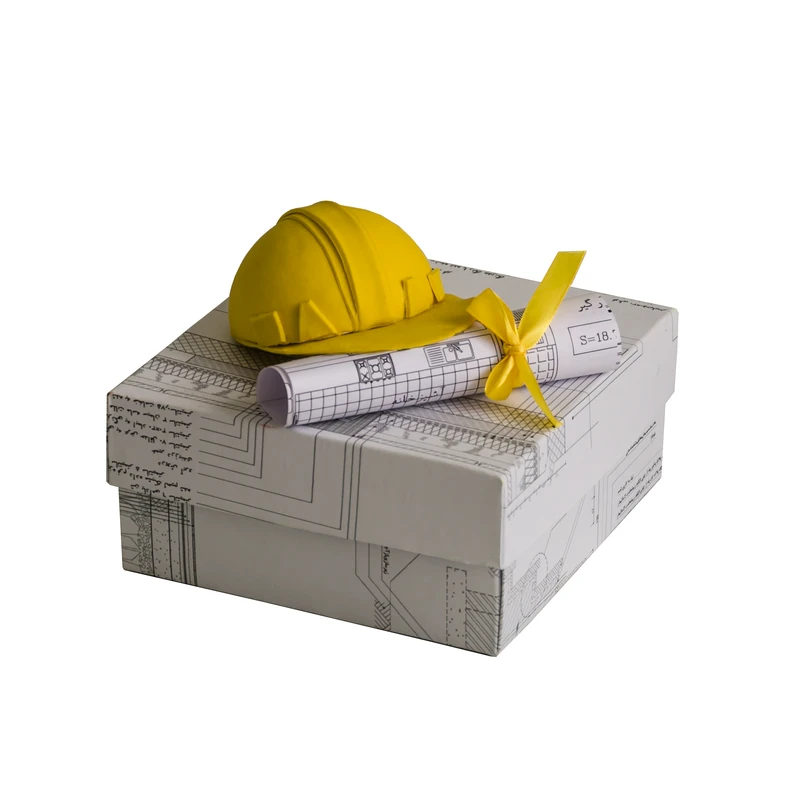 جعبه هدیه جعبه های رنگی رنگی توپک طرح مهندسی کد-001