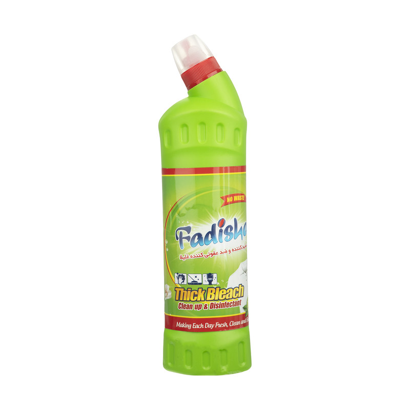 مایع سفید کننده و ضد عفونی کننده فدیشه مدل Green Lemon حجم 750 میلی لیتر
