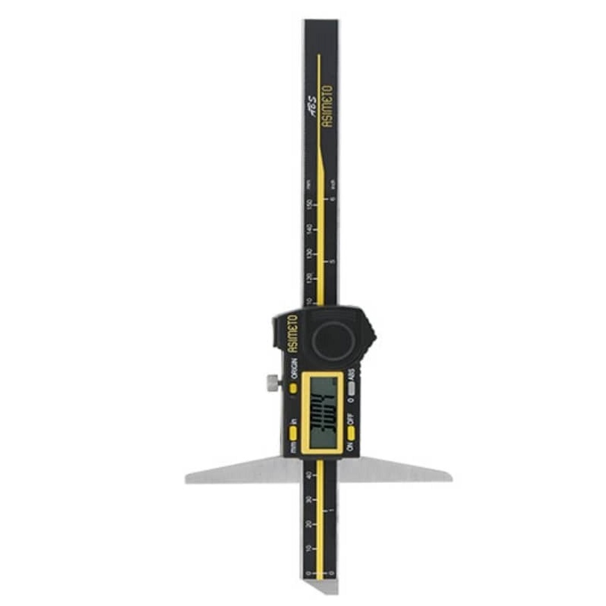 کولیس عمق سنج دیجیتال آسیمتو کد 7-06-327 گستره 150-0 میلیمتر