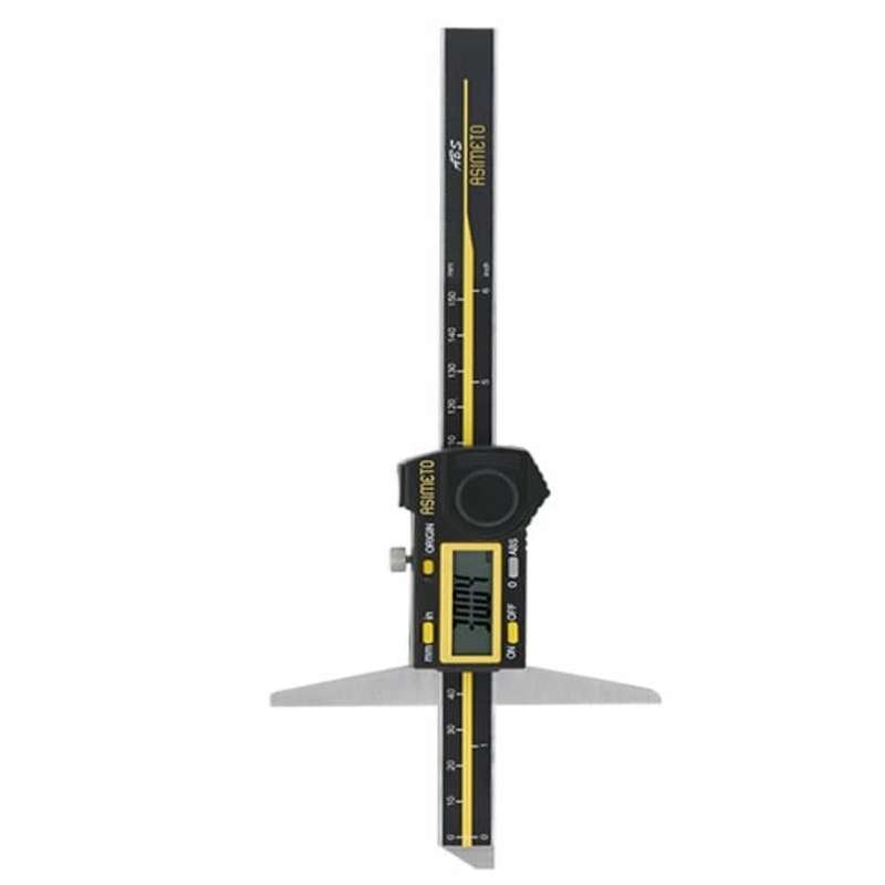 کولیس عمق سنج دیجیتال آسیمتو کد 7-06-327 گستره 150-0 میلیمتر