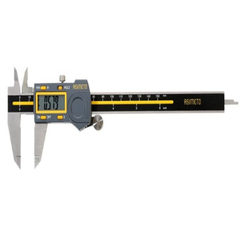 کولیس دیجیتالی آسیمتو مدل 5-06-307 گستره 150-0 میلیمتر
