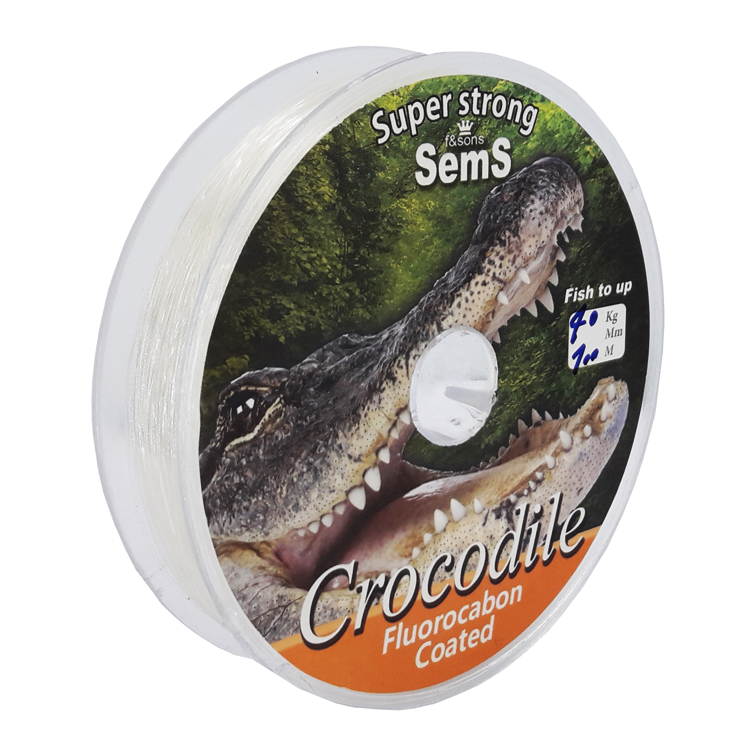 نخ ماهیگیری سمس مدل Crocodile سایز 0.40 میلی متر