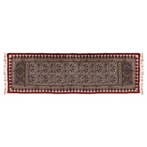 رانر قلمکار نرگس خانی مدل بته چهارتایی کد 00-38