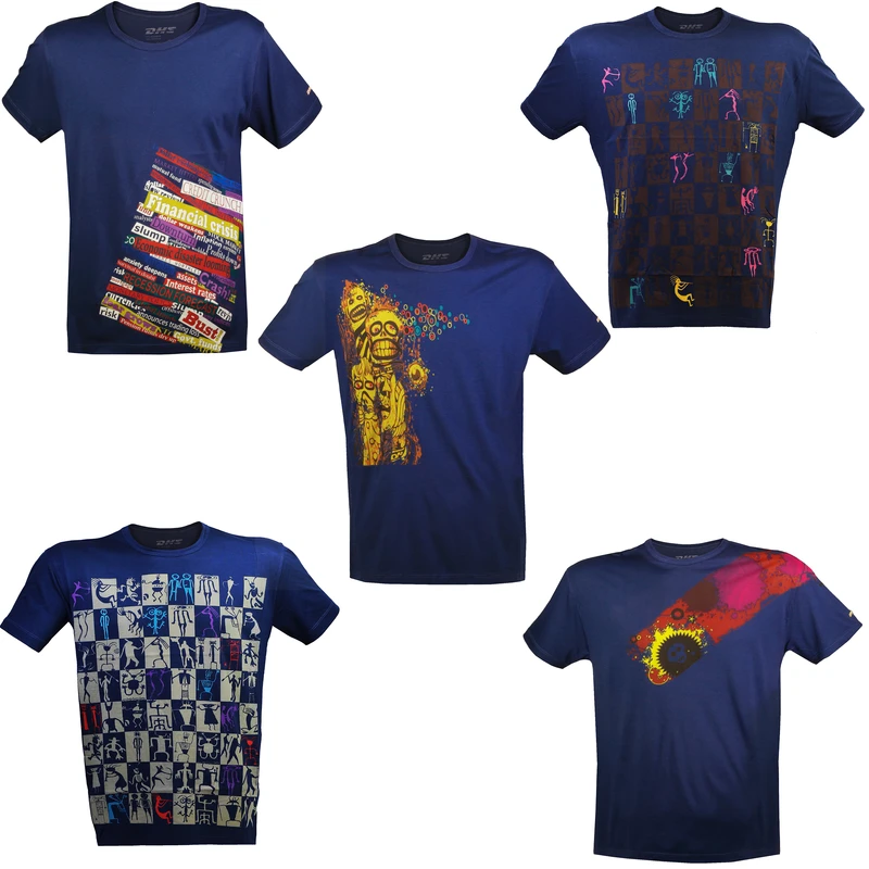 تیشرت مردانه مدل nm43 مجموعه 5 عددی 