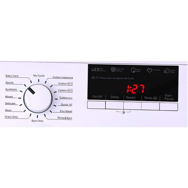 ماشین لباسشویی مایدیا مدل WU-34703 ظرفیت 7 کیلوگرم
