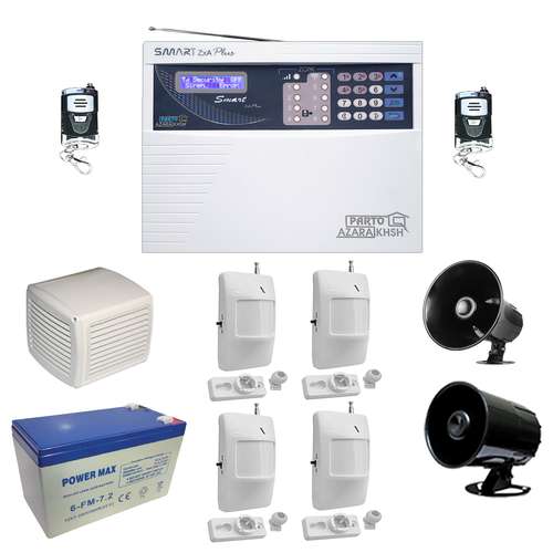 دزدگیر اماکن پرتوآذرخش مدل Smart ZXA Plus D