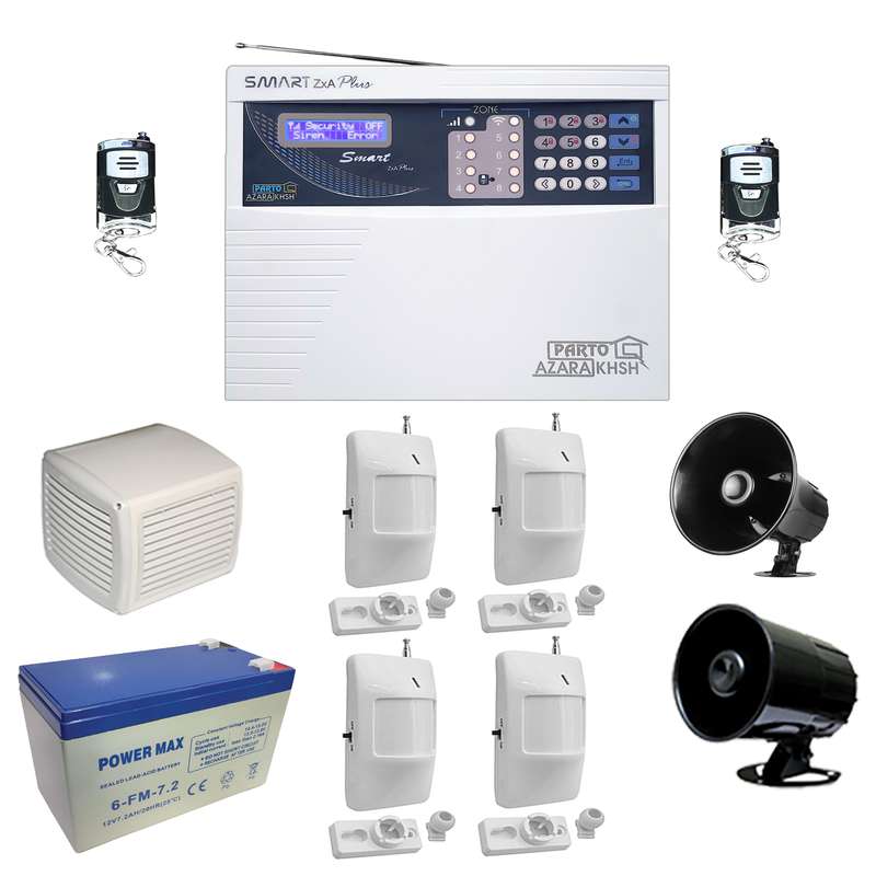 دزدگیر اماکن پرتوآذرخش مدل Smart ZXA Plus D