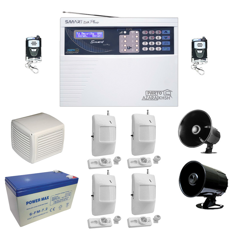 دزدگیر اماکن پرتوآذرخش مدل Smart ZXA Plus D