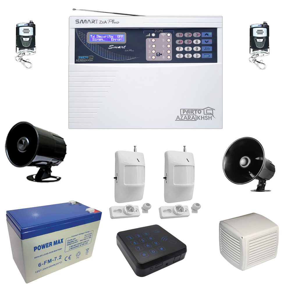 دزدگیر اماکن پرتوآذرخش مدل Smart ZXA Plus C Kt دزدگیر اماکن پرتوآذرخش مدل Smart ZXA Plus C Kt