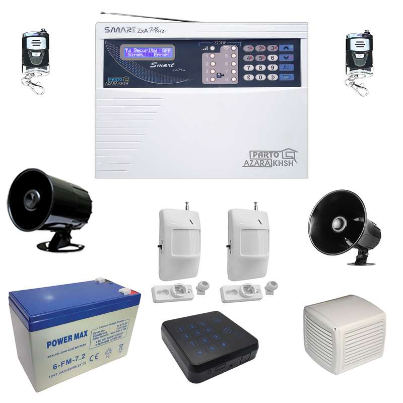 دزدگیر اماکن پرتوآذرخش مدل Smart ZXA Plus C Kt دزدگیر اماکن پرتوآذرخش مدل Smart ZXA Plus C Kt