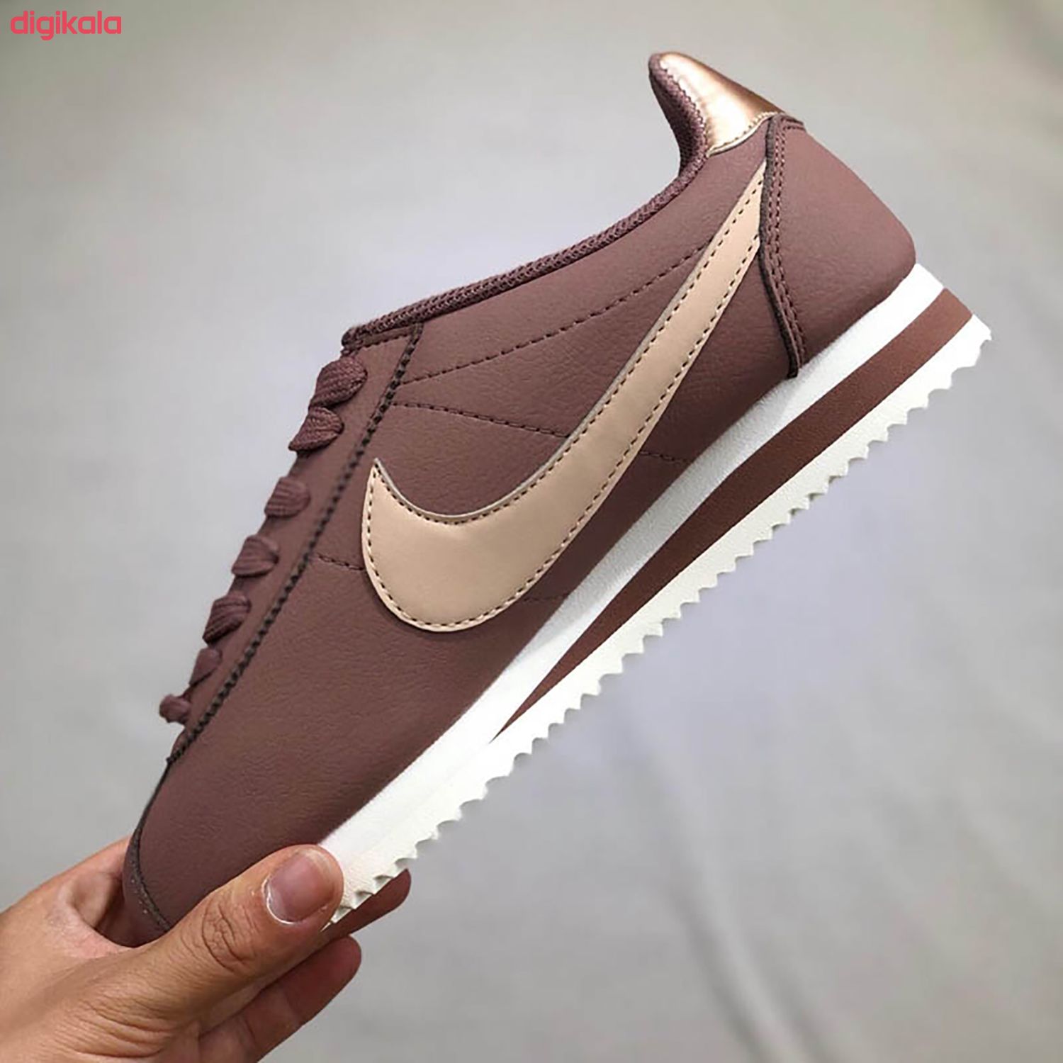 کفش راحتی زنانه نایکی مدل Classic Cortez Smokey - AV4618-200 main 1 2