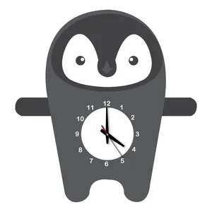ساعت دیواری کودک  مدل Penguin