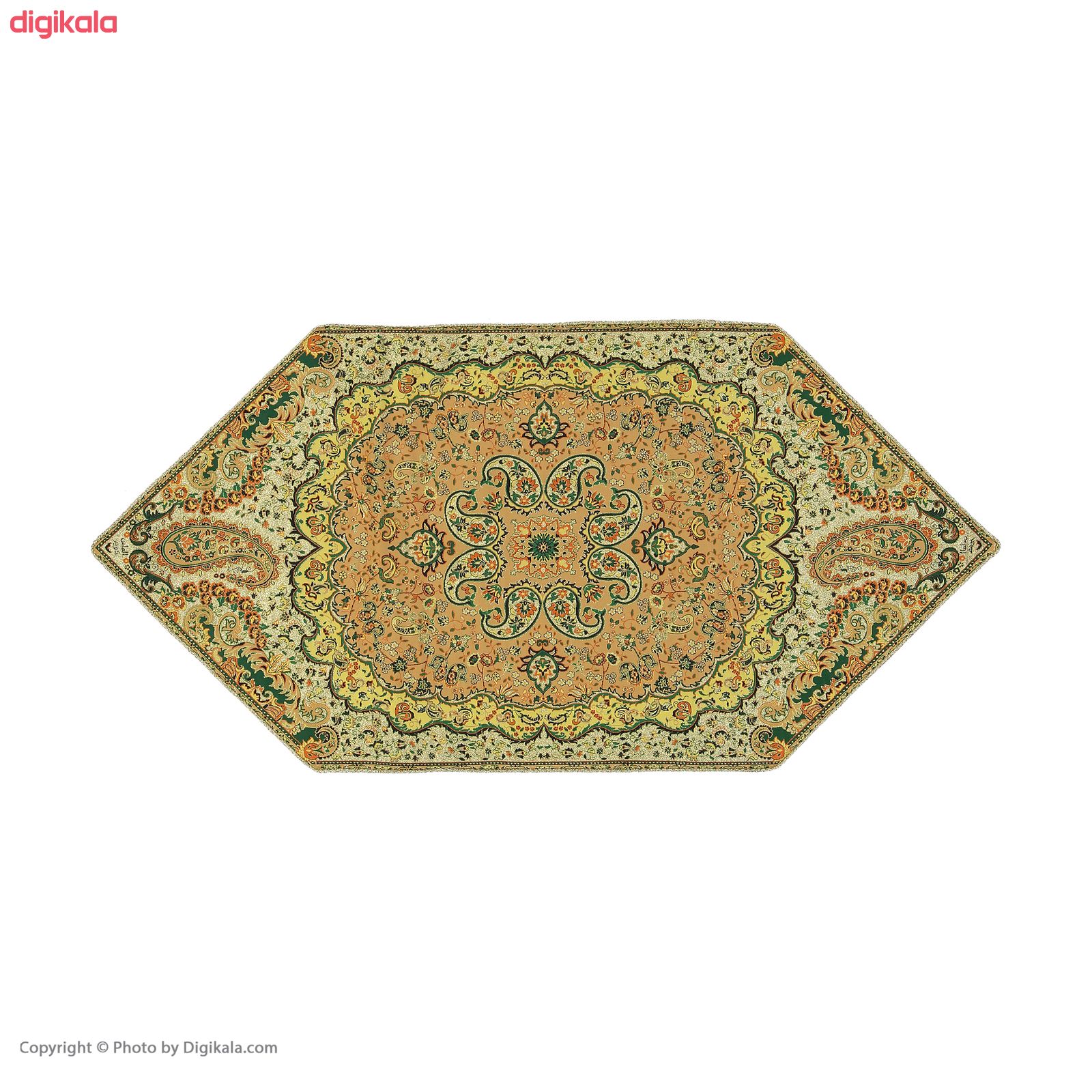 ست 5 تکه رومیزی ترمه مدل L1 main 1 5