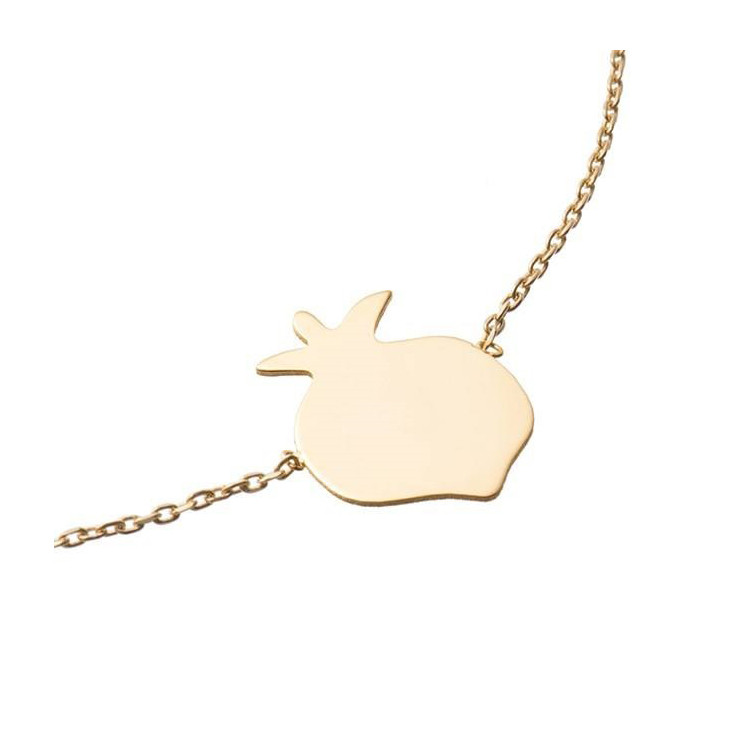 پابند طلا 18 عیار زنانه الن نار مدل eln565