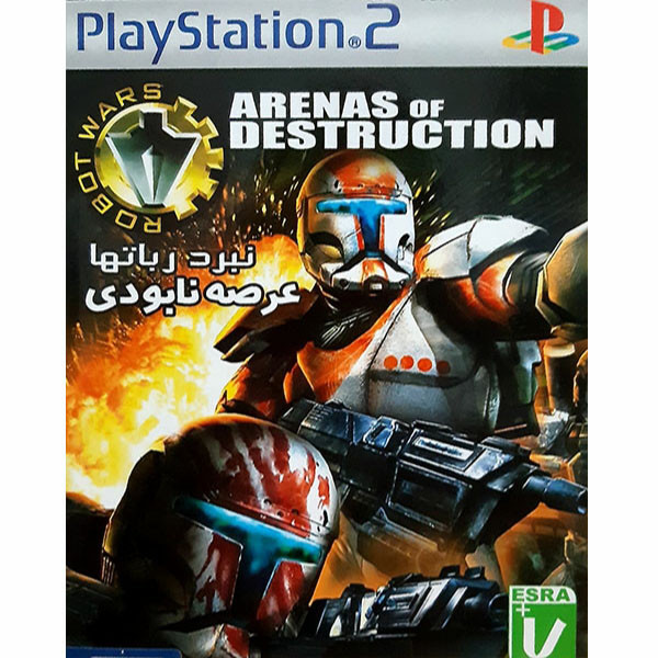 بازی ARENAS OF DESTRUCTION مخصوص PS2 بازی ARENAS OF DESTRUCTION مخصوص PS2