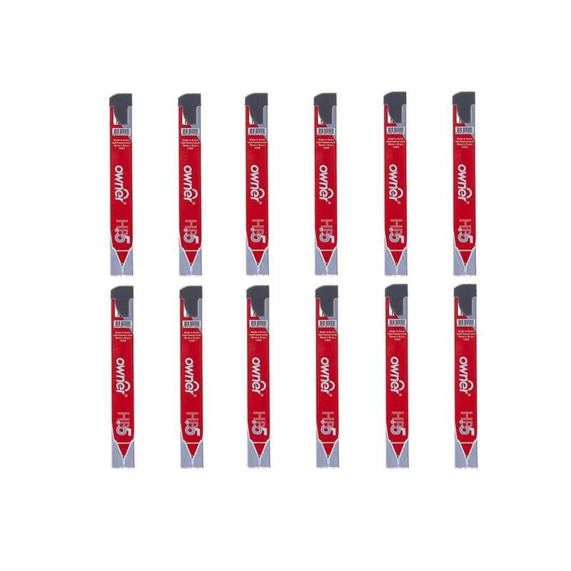 نوک مداد نوکی 0.5 میلی متری اونر مدل High Polymer بسته 12 عددی نوک مداد نوکی 0.5 میلی متری اونر مدل High Polymer بسته 12 عددی
