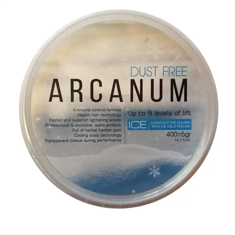 پودر دکلره آرکانوم مدل Ice وزن 400 گرم