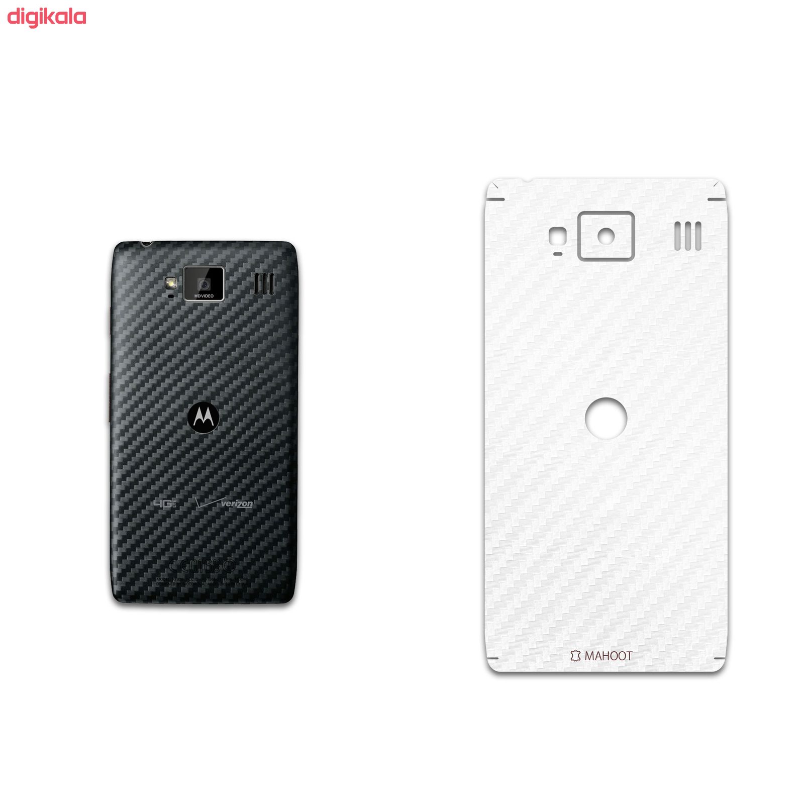 برچسب پوششی ماهوت مدل Ceramic-Fiber مناسب برای گوشی موبایل موتورولا droid razr hd main 1 1