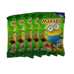 نقد و بررسی پاستیل لقمه ای شکری میوه ای مخلوط مارابو - 50 گرم بسته 5 عددی توسط خریداران