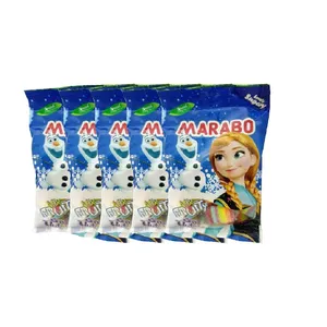 پاستیل لقمه ای شکری میوه ای مخلوط مارابو - 50 گرم بسته 5 عددی