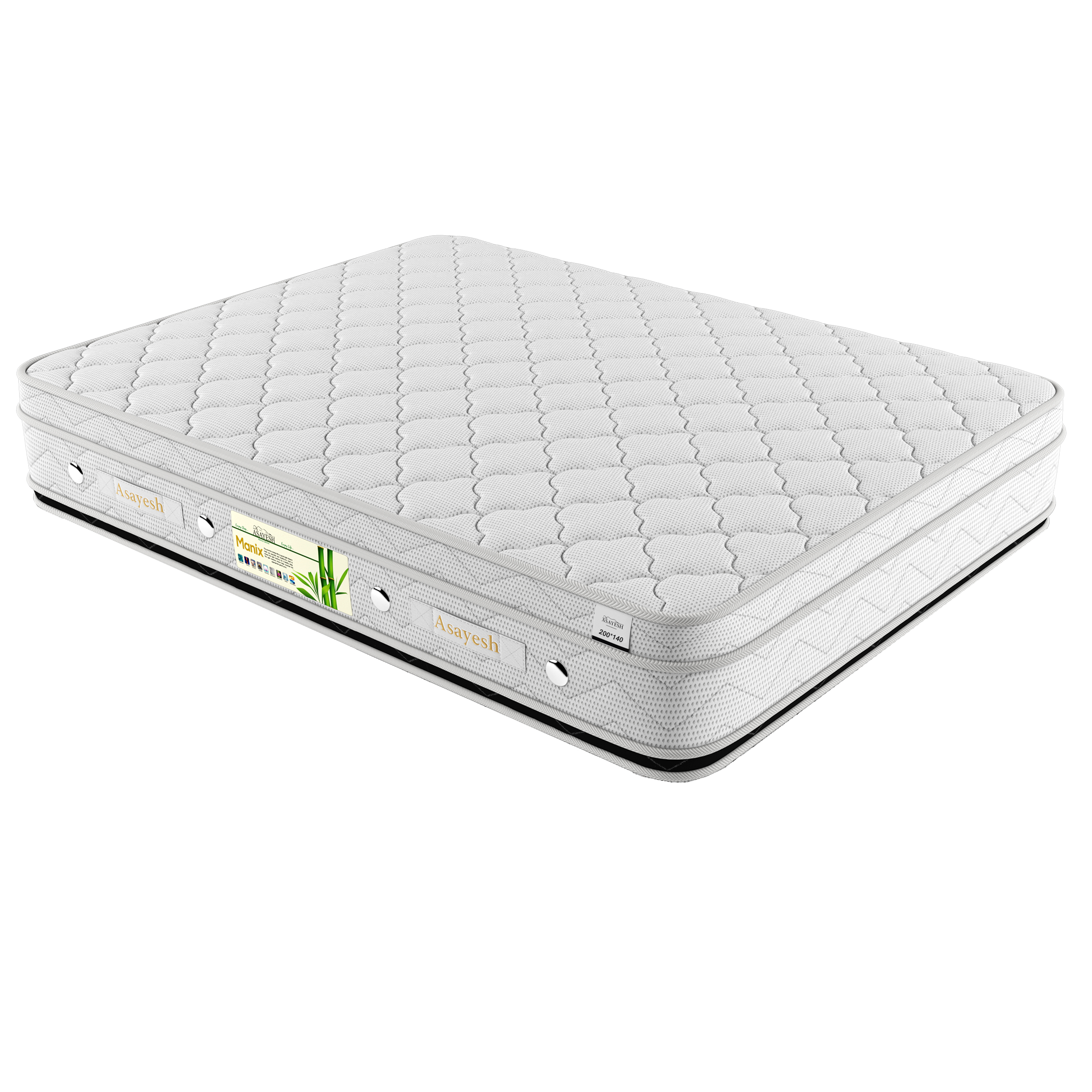 تشک آسایش مدل مانیکس دو نفره سایز 140x200 سانتی ‌متر
