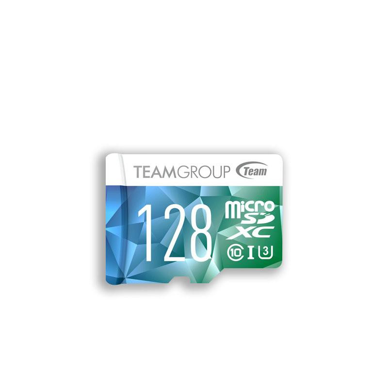 کارت حافظه microSDXC تیم گروپ مدل 7COLOR کلاس 10 استاندارد UHS-I U3 سرعت 90MBps ظرفیت 128 گیگابایت
