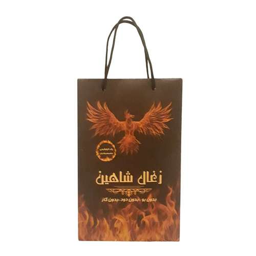 زغال شاهین کد 1001 وزن ۱ کیلو گرم